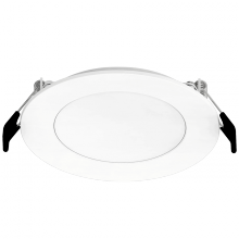 RAB Lighting WFR4/RGB - LC BLUE 4&#34; WAFER 8W 550LM 90CRI 2200-6500K RGB 120V SMARTSHIFT SMOOTH WHITE