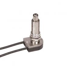 Satco Products Inc. 80/1368 - On-Off Metal Push Switch; 1-1/8&#34; Metal Bushing; Single Circuit; 6A-125V, 3A-250V Rating; 6&#34;