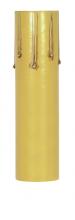 Satco Products Inc. 80/1456 - Drip Paper Candle Cover; Ivory Finish; 1-3/16&#34; Inside Diameter; 1-1/4&#34; Outside Diameter;