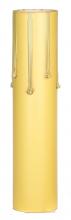 Satco Products Inc. 80/1457 - Drip Paper Candle Cover; Ivory Finish; 1-3/16&#34; Inside Diameter; 1-1/4&#34; Outside Diameter;