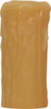 Satco Products Inc. 80/1620 - Edison Base Oversize Resin Full Drip; Amber Finish; 1-1/4&#34; Inside Diameter; 2&#34; Outside