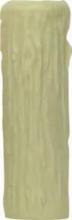 Satco Products Inc. 80/1621 - Edison Base Oversize Resin Full Drip; Ivory Finish; 1-1/4&#34; Inside Diameter; 2&#34; Outside