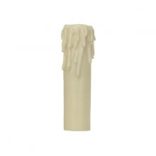 Satco Products Inc. 80/1627 - Edison Base Resin Half Drip; Ivory Finish; 1-1/4&#34; Inside Diameter; 1-9/16&#34; Outside Diameter;