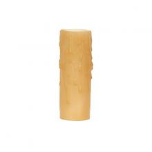Satco Products Inc. 80/1975 - Bee&#39;s Drip (Bee&#39;s Wax) Candelabra Base; Amber (Honey) Finish; 7/8&#34; Inside Diameter;