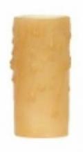 Satco Products Inc. 80/2086 - Bee&#39;s Drip (Bee&#39;s Wax) Edison Base; Amber (Honey); 1-1/4&#34; Inside Diameter; 1-9/16&#34;