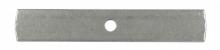 Satco Products Inc. 80/2146 - Flat Heavy Duty Crossbar; 1/8 IP Center Hole Only; No Screw Holes; 1&#34; x 6&#34;