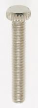 Satco Products Inc. 90/032 - Steel Knurled Head Thumb Screw; 8/32; 1&#34; Length; Nickel Plated Finish