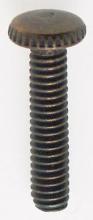 Satco Products Inc. 90/060 - Steel Knurled Head Thumb Screws; 8/32; 3/4&#34; Length; Antique Brass Plated Finish