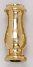 Satco Products Inc. 90/097 - Solid Brass Neck And Spindle; Burnished And Lacquered; 7/8&#34; x 2&#34;; 1/8 Slip