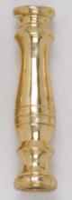 Satco Products Inc. 90/098 - Solid Brass Neck And Spindle; Burnished And Lacquered; 3/4&#34; x 3&#34;; 1/8 Slip