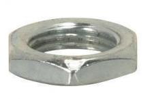 Satco Products Inc. 90/1037 - Steel Locknut; 1/8 IP; 9/16&#34; Hexagon; 1/8&#34; Thick; Zinc Plated Finish