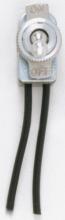 Satco Products Inc. 90/1106 - On-Off Metal Toggle Switch; Single Circuit; 6A-125V, 3A-250V Rating; 6&#34; Leads; Nickel Finish