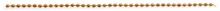 Satco Products Inc. 90/122 - #3 Beaded Chain; 3/32&#34; Diameter; 250 Foot Spool; Brass Finish