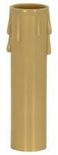 Satco Products Inc. 90/1249 - Plastic Drip Candle Cover; Antique Plastic Drip; 1-3/16&#34; Inside Diameter; 1-1/4&#34; Outside