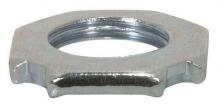 Satco Products Inc. 90/1424 - Steel Square Locknut; 3/8 IP; 1&#34; Diameter; 1/8&#34; Thick; Zinc Plated Finish