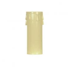 Satco Products Inc. 90/1515 - Plastic Drip Candle Cover; Ivory Plastic Drip; 1-13/16&#34; Inside Diameter; 1-1/4&#34; Outside