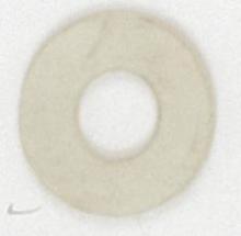 Satco Products Inc. 90/156 - Rubber Washer; 1/8 IP Slip; White Finish; 2&#34; Diameter