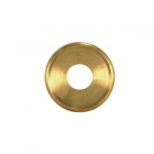 Satco Products Inc. 90/1594 - Turned Brass Check Ring; 1/8 IP Slip; Unfinished; 5/8&#34; Diameter