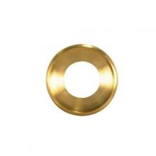 Satco Products Inc. 90/1610 - Turned Brass Check Ring; 1/4 IP Slip; Unfinished; 3/4&#34; Diameter