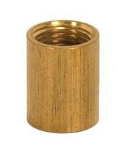 Satco Products Inc. 90/1622 - Brass Coupling; 5/8&#34; Long; 1/8 IP; Unfinished