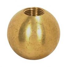 Satco Products Inc. 90/1629 - Brass Ball; 1&#34; Diameter; 1/8 IP Tap; Unfinished