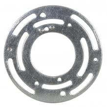 Satco Products Inc. 90/1650 - Round Universal Crossbar; 4&#34; Round; Screw Holes; 2-3/4&#34; x 3-1/2&#34; Center To Center