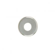 Satco Products Inc. 90/1661 - Steel Check Ring; Curled Edge; 1/8 IP Slip; Nickel Plated Finish; 1/2&#34; Diameter