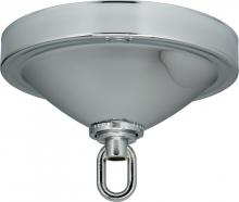 Satco Products Inc. 90/1697 - Deep Canopy Kit; Chrome Finish; 5&#34; Diameter; 1-1/16&#34; Center Hole; 1-3/4&#34; Depth; Includes