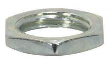 Satco Products Inc. 90/171 - Steel Locknut; 1/4 IP; 11/16&#34; Hexagon; 1/8&#34; Thick; Zinc Plated Finish