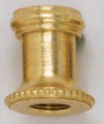 Satco Products Inc. 90/174 - Solid Brass Neck And Spindle; Burnished and Lacquered; 13/16&#34; x 7/8&#34;; 1/8 IP Tapped