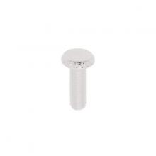 Satco Products Inc. 90/1778 - Steel Knurled Head Thumb Screws; 8/32; 1/2&#34; Length; White Finish