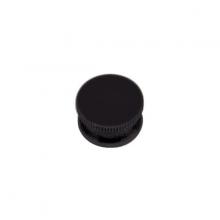 Satco Products Inc. 90/1809 - Brass Lock-Up Cap; 1/8 IP; 9/16&#34; Diameter; 1/4&#34; Height; Black Finish