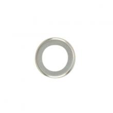 Satco Products Inc. 90/1835 - Steel Check Ring; Curled Edge; 1/4 IP Slip; Unfinished; 2&#34; Diameter