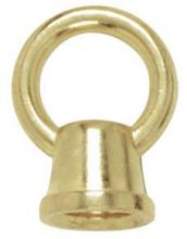 Satco Products Inc. 90/201 - 1&#34; Female Loops; 1/8 IP With Wireway; 10lbs Max; Brass Plated Finish