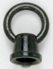 Satco Products Inc. 90/205 - 1&#34; Female Loops; 1/8 IP With Wireway; 10lbs Max; Glossy Black Finish