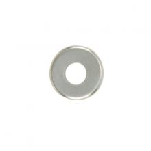 Satco Products Inc. 90/2051 - Steel Check Ring; Curled Edge; 1/8 IP Slip; Nickel Plated Finish; 5/8&#34; Diameter