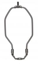 Satco Products Inc. 90/2081 - Light Duty Harp; Dark Antique Brass Finish; 7&#34; Height; 1/8 IP Saddle; 1/4-27 Thread; 125 Carton