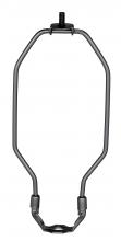 Satco Products Inc. 90/2082 - Light Duty Harp; Dark Antique Brass Finish; 8&#34; Height; 1/8 IP Saddle; 1/4-27 Thread; 125 Carton