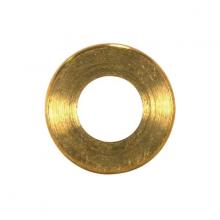 Satco Products Inc. 90/2147 - Turned Brass Check Ring; 1/4 IP Slip; Burnished And Lacquered; 3/4&#34; Diameter