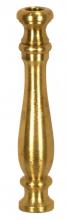 Satco Products Inc. 90/2170 - Solid Brass Neck And Spindle; Unfinished; 3/4&#34; x 4-1/8&#34;; 1/8 IP Tapped
