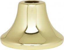 Satco Products Inc. 90/2188 - Flanged Steel Neck; 7/16&#34; Hole; 1-3/16&#34; Height; 3/4&#34; Top; 1-3/4&#34; Bottom Seats; Brass