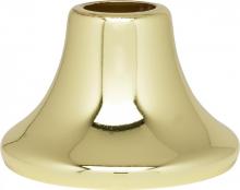 Satco Products Inc. 90/2189 - Flanged Steel Neck; 9/16&#34; Hole; 1-3/16&#34; Height; 3/4&#34; Top; 1-3/4&#34; Bottom Seats; Brass