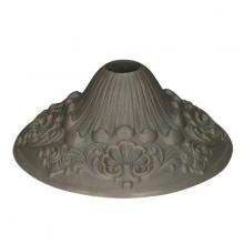 Satco Products Inc. 90/2481 - Cast Brass Canopy; Bronze Finish; 6-1/2&#34; Diameter; 1-1/16&#34; Center Hole; 2-1/2&#34; Height