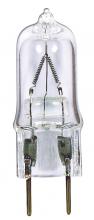 Satco Products Inc. S4613 - 75 Watt; Halogen; T4; Clear; 2000 Average rated hours; 1250 Lumens; Bi Pin G8 base; 120 Volt