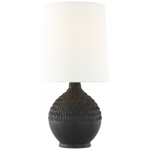 Visual Comfort & Co. Signature Collection ARN 3385VBK-L - Morava 17&#34; Hand Carved Table Lamp