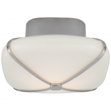 Visual Comfort & Co. Signature Collection CD 4004PN-WG - Fondant 8&#34; Flush Mount