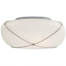 Visual Comfort & Co. Signature Collection CD 4006PN-WG - Fondant 14&#34; Flush Mount