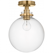 Visual Comfort & Co. Signature Collection CHC 4526AB-CG - Parkington 10&#34; Globe Flush Mount