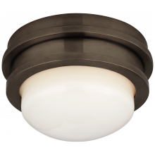 Visual Comfort & Co. Signature Collection CHC 4600BZ-WG - Launceton 5&#34; Solitaire Flush Mount