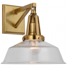 Visual Comfort & Co. Signature Collection CHD 2455AB-CG - Layton 10&#34; Sconce